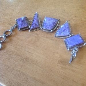 Obsidian Jewelry - Bracelet lavender Sugalite Obsidian Jewelry - Bracelet lavender Sugalite